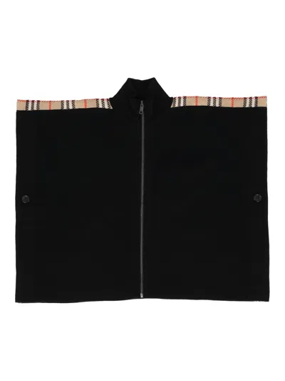 Burberry Kid Girl Capes In Black