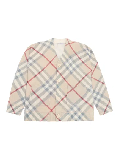 BURBERRY KID GIRL CARDIGANS