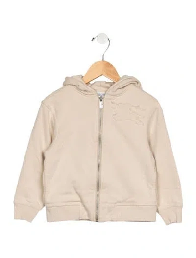 Pre-owned Burberry Babies' Kid Girl's Jacket In Neutral