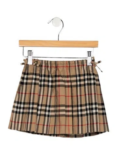 Pre-owned Burberry Babies' Kid Girl's Short Skirt