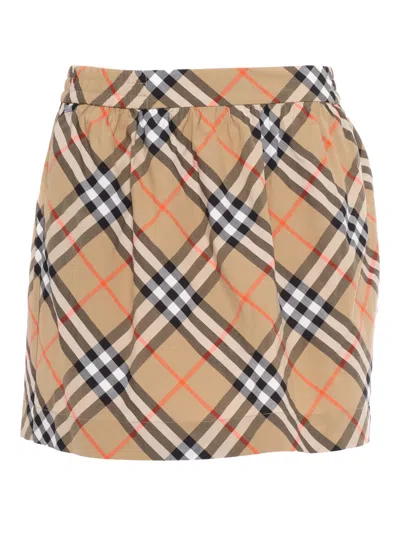 BURBERRY KID GIRL SKIRTS