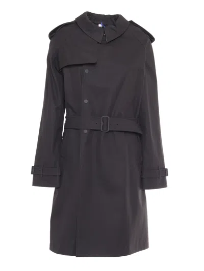Burberry Kid Girl Trenches In Black