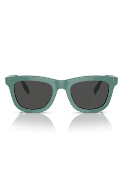 Burberry Kids' 46mm Pillow Sunglasses In Green