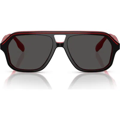 Burberry Kids' 50mm Irregular Sunglasses In Multi