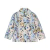 BURBERRY BURBERRY KIDS ALL-OVER FLORAL PRINT LINEN JACKET