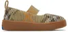 Burberry Girl's Sutton Check-print Mary Jane Shoes, Toddlers/kids In Sand Ip Check