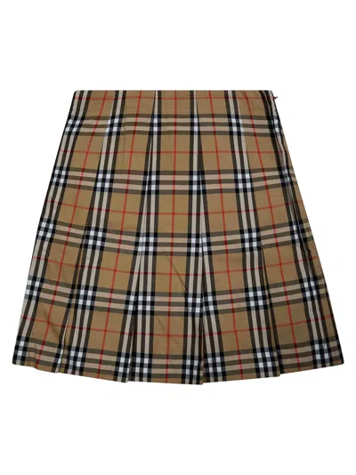 Burberry Kids Boys' Mini Skirt In Multi