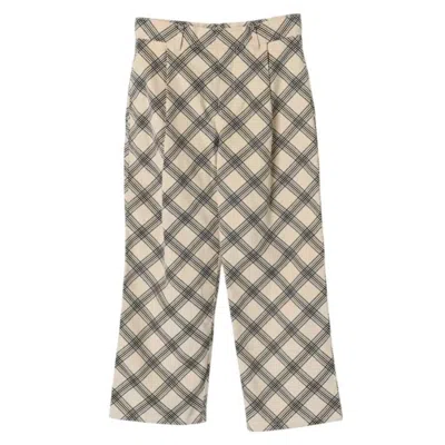 Burberry Kids Carven Check Corduroy Trousers In Multi