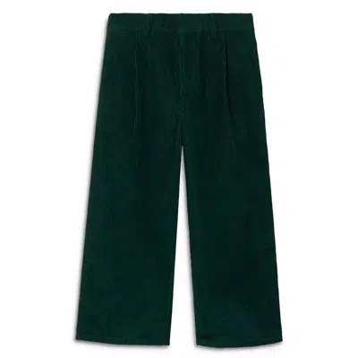 Burberry Kids Carven Corduroy Trousers In Black