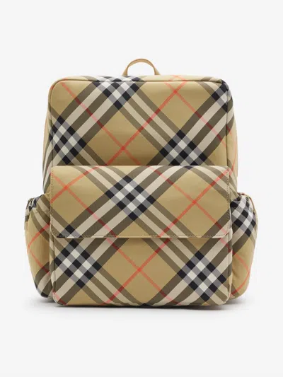 Burberry Kids Check Backpack