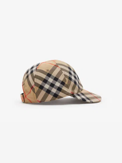 Burberry Kids Check Baseball Cap