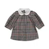 Burberry Kids Check-print Short-sleeved Blouse