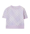 BURBERRY COTTON CHECK T-SHIRT (3-14 YEARS)