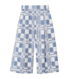 BURBERRY KIDS COTTON CHECK TROUSERS (6-24 MONTHS)