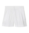 BURBERRY KIDS COTTON PLEATED SHORTS (3-14 YEARS)