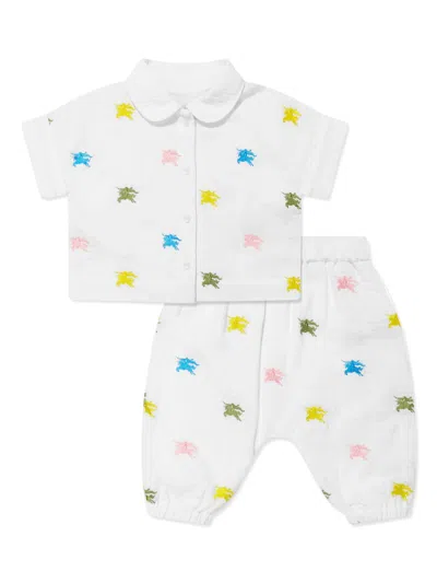 Burberry Babies'  Kids Dresses White