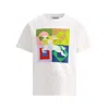 Burberry Kids Ekd Printed Crewneck Cotton T-shirt