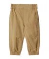Burberry Equestrian Knight Trousers In Green