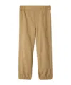 Burberry Elastic Waist Casual Pants In Nude