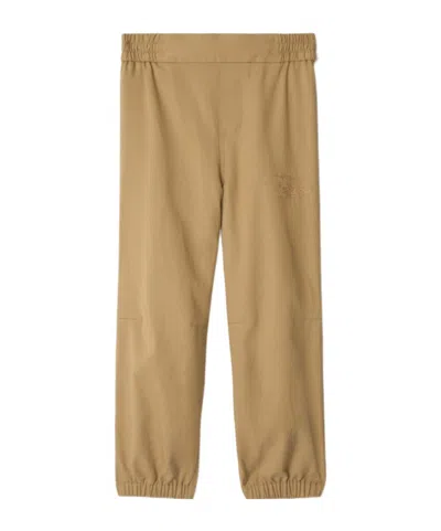 Burberry Elastic Waist Casual Pants In Nude