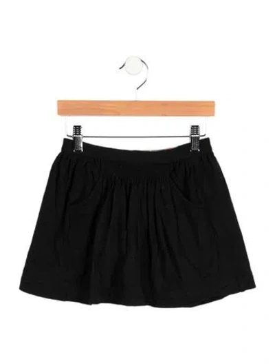 Pre-owned Burberry Babies' Kids Girls Skirt In Black