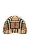 Burberry Classic Check Mini Bucket Hat For Women In Beige