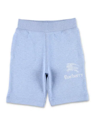 Burberry Kids Logo In Blue