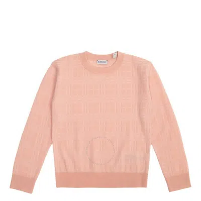 Burberry Kids Long Sleeves Checker Pattern Sweater