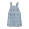 Burberry Kids Martine Checked Denim Dress