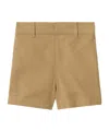 Burberry Elastic Waist Shorts In Nude
