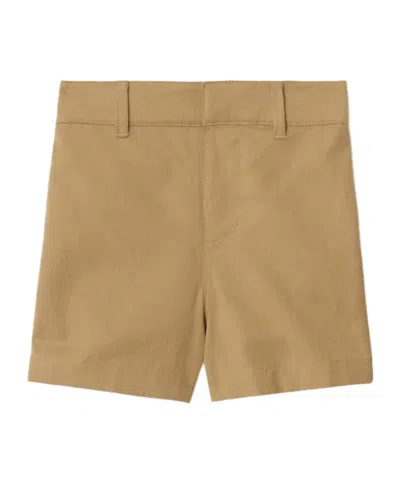 Burberry Elastic Waist Shorts In Nude
