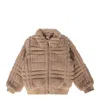 Burberry Kids Peter Checkered Fleece Jacket