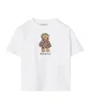 Burberry Kids Puffer Bear T-shirt In White