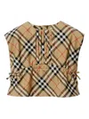 Burberry Baby Top  Check In Beige