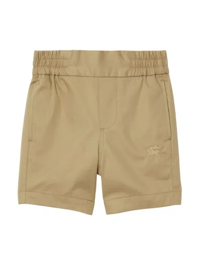 BURBERRY BURBERRY KIDS SHORTS BEIGE