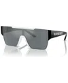 Burberry Kids Sunglasses, Mirror Jb4387 (ages 7-10) In White