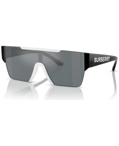 Burberry Kids Sunglasses, Mirror Jb4387 (ages 7-10) In White