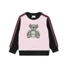 Burberry Sweatshirt Mit Thomas Teddy-patch In Pink