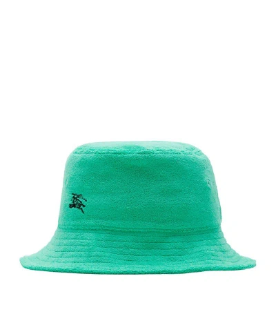 BURBERRY KIDS TOWELLING EKD BUCKET HAT