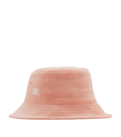 BURBERRY TOWELLING EKD BUCKET HAT