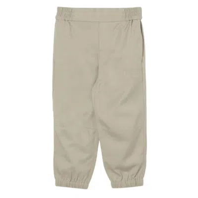 Burberry Kids Travard Equestrian Knight Trousers In Brown
