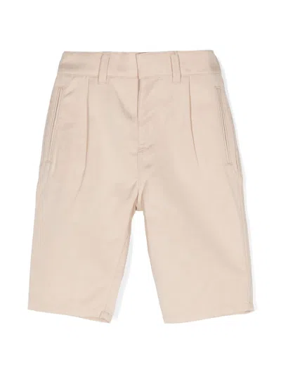 Burberry Babies' Equestrian Knight-motif Trousers In Beige