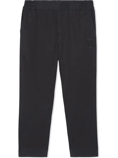 Burberry Kids Trousers Black