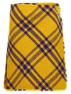 Burberry Check Fringed-edge Kilt Wrap Skirt