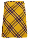Burberry Check Fringed-edge Kilt Wrap Skirt