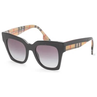 Burberry Kitty Women's Sunglasses In Gray