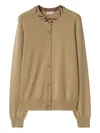 Burberry Klassischer Cardigan In Brown