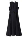 Burberry Kleid Mit Karomuster In Black