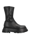 Burberry Platform Boots In Black