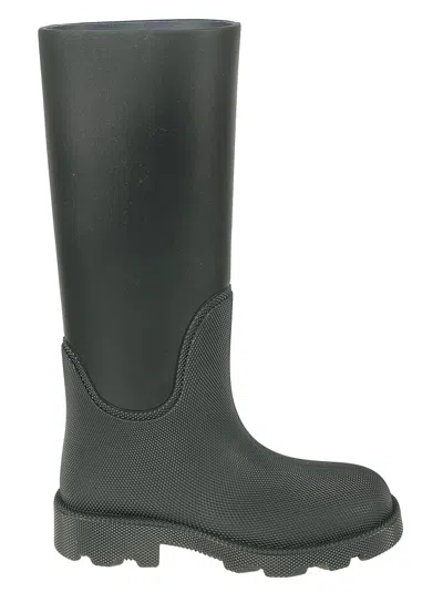 Burberry Knee-high Boots With Textured Finish